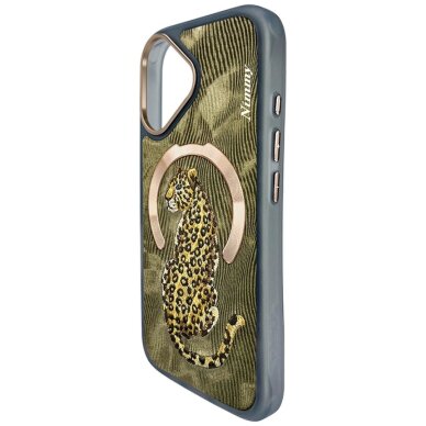 iPhone 16 Nimmy Magnetic Fantasy Animal dėklas su MagSafe – auksinis 1