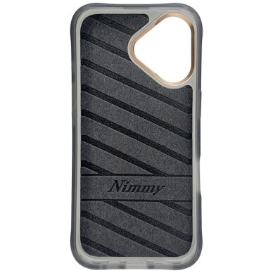 iPhone 16 Nimmy Magnetic Fantasy Animal dėklas su MagSafe – auksinis 2