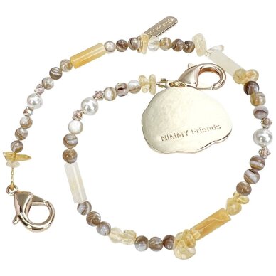 Magnetinis rankenos pakabukas Nimmy Handstrap Bag Charm – rudas 1