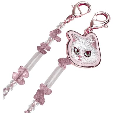 Magnetinis rankenos pakabukas Nimmy Handstrap Bag Charm – rožinis 3