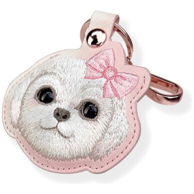 Tracker dėklas Nimmy New Big Eyed Pet 2.0 Šuo – rožinis 2
