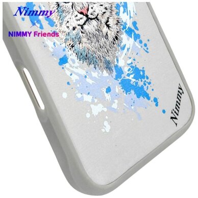 iPhone 16 dėklas Nimmy Pantera MagSafe – šviesiai pilkas 11