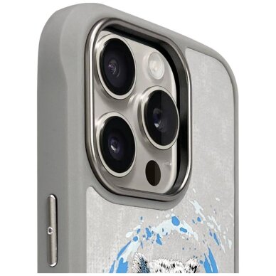 iPhone 16 Pro Nimmy Pantera dėklas su MagSafe – pilkas 2