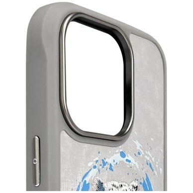 iPhone 16 Pro Nimmy Pantera dėklas su MagSafe – pilkas 5