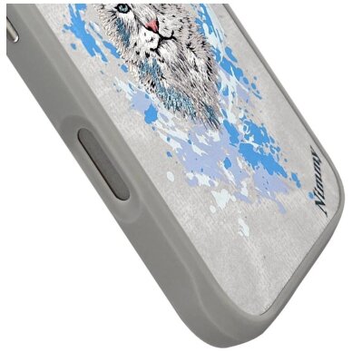 iPhone 16 Pro Nimmy Pantera dėklas su MagSafe – pilkas 7
