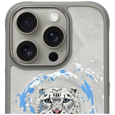 iPhone 16 Pro Max Nimmy Pantera dėklas su MagSafe – pilkas 1 iPhone 16 Pro Max Nimmy Pantera dėklas su MagSafe – pilkas 1