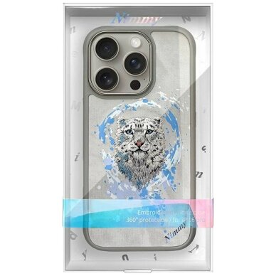 iPhone 16 Pro Max Nimmy Pantera dėklas su MagSafe – pilkas 10 iPhone 16 Pro Max Nimmy Pantera dėklas su MagSafe – pilkas 10
