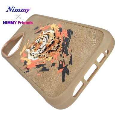 iPhone 16 Nimmy Tiger dėklas su MagSafe – rudas 12