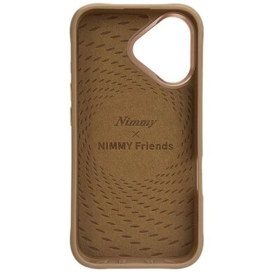 iPhone 16 Nimmy Tiger dėklas su MagSafe – rudas 2