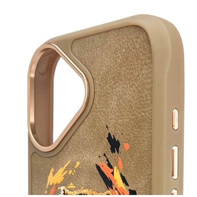 iPhone 16 Nimmy Tiger dėklas su MagSafe – rudas 8