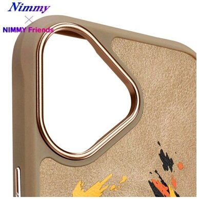 iPhone 16 Nimmy Tiger dėklas su MagSafe – rudas 9