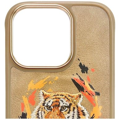 iPhone 16 Pro Max dėklas Nimmy Tiger MagSafe – rudas 4 iPhone 16 Pro Max dėklas Nimmy Tiger MagSafe – rudas 4