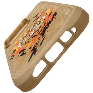 iPhone 16 Pro Max dėklas Nimmy Tiger MagSafe – rudas 7 iPhone 16 Pro Max dėklas Nimmy Tiger MagSafe – rudas 7