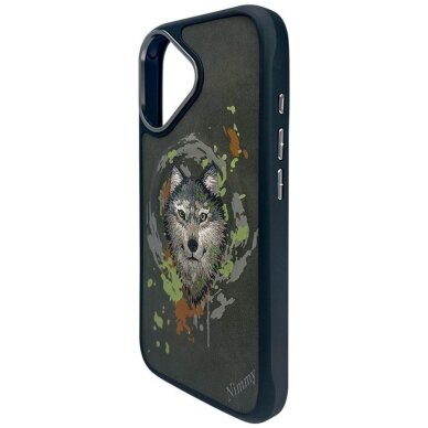iPhone 16 Nimmy Wilk dėklas su MagSafe – tamsiai pilkas 3