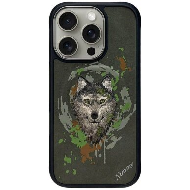 iPhone 16 Pro Nimmy Wilk dėklas su MagSafe – pilkas