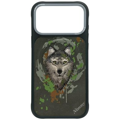 iPhone 17 Pro Max Nimmy Wilk MagSafe dėklas – tamsiai pilkas iPhone 17 Pro Max Nimmy Wilk MagSafe dėklas – tamsiai pilkas