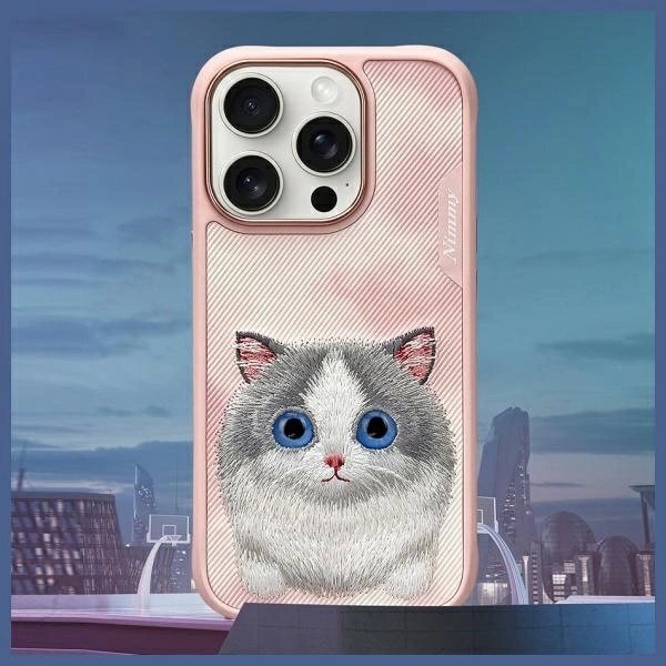 iPhone 16 Pro Max dėklas Nimmy Big Eyed Pet 2.0 Cat – rožinis 7 iPhone 16 Pro Max dėklas Nimmy Big Eyed Pet 2.0 Cat – rožinis 7