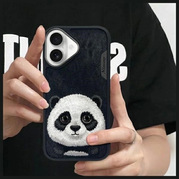 iPhone 16 dėklas Nimmy Big Eyed Pet 2.0 Panda – juodas 10 iPhone 16 dėklas Nimmy Big Eyed Pet 2.0 Panda – juodas 10
