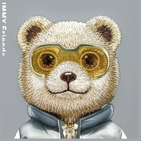 iPhone 15 Nimmy Cool&Cute 2.0 meškos dėklas – pilkas 11 iPhone 15 Nimmy Cool&Cute 2.0 meškos dėklas – pilkas 11