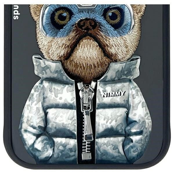 iPhone 15 Nimmy Cool&Cute 2.0 dėklas – juodas 10 iPhone 15 Nimmy Cool&Cute 2.0 dėklas – juodas 10