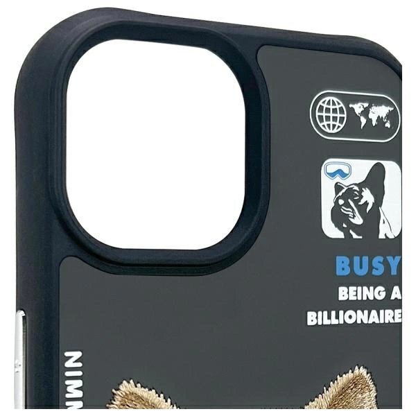 iPhone 15 Nimmy Cool&Cute 2.0 dėklas – juodas 7 iPhone 15 Nimmy Cool&Cute 2.0 dėklas – juodas 7