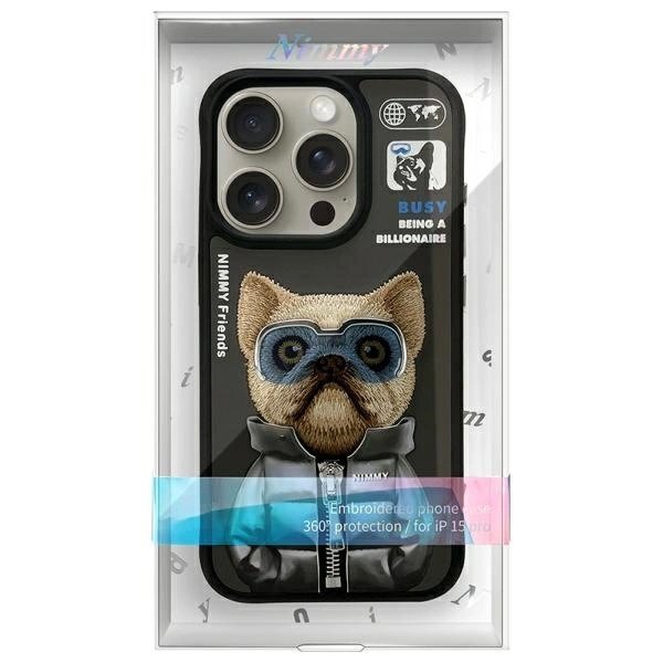 iPhone 15 Pro Max Nimmy Cool & Cute 2.0 Dog dėklas – juodas 10 iPhone 15 Pro Max Nimmy Cool & Cute 2.0 Dog dėklas – juodas 10