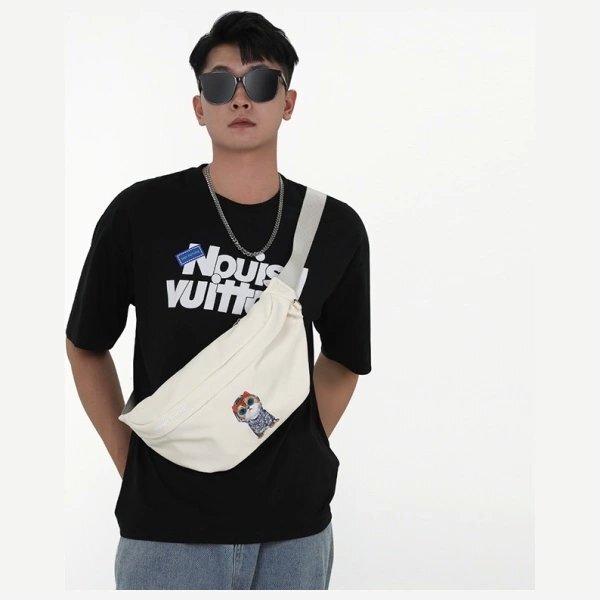 Nimmy Glasses Cool Dog rankinė su dirželiu – juoda 8