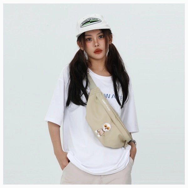 Nimmy Glasses Cool Dog rankinė su dirželiu - žalia 4