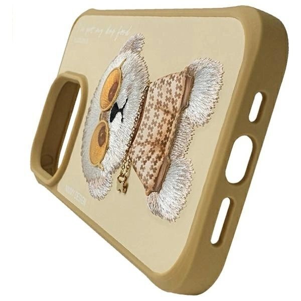 iPhone 15 Pro Nimmy Glasses Cool dėklas – smėlio spalvos 5 iPhone 15 Pro Nimmy Glasses Cool dėklas – smėlio spalvos 5