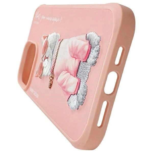 iPhone 15 Pro Max Nimmy Glasses Cool Cat dėklas – rožinis 5 iPhone 15 Pro Max Nimmy Glasses Cool Cat dėklas – rožinis 5