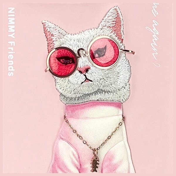 iPhone 16 Pro dėklas Nimmy Glasses Cool Cat – rožinis 6 iPhone 16 Pro dėklas Nimmy Glasses Cool Cat – rožinis 6