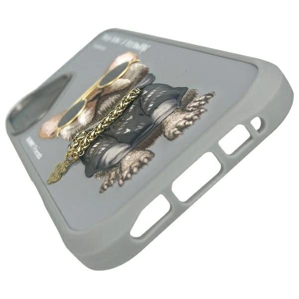 iPhone 16 dėklas Nimmy Glasses Cool Dog – pilkas 7 iPhone 16 dėklas Nimmy Glasses Cool Dog – pilkas 7