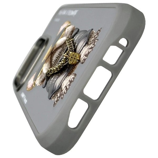 iPhone 16 Pro dėklas Nimmy Glasses Cool Dog – pilkas 5 iPhone 16 Pro dėklas Nimmy Glasses Cool Dog – pilkas 5