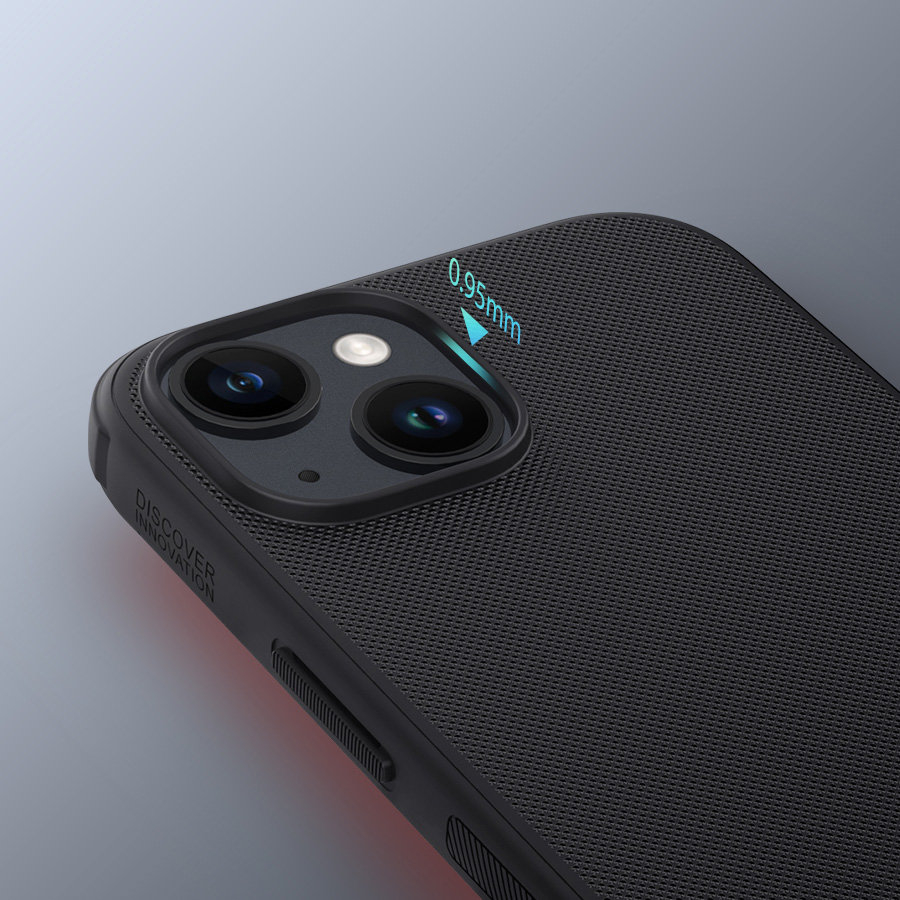 Dėklas Nillkin Super Frosted Shield Pro iPhone 15 Plus - Juodas 7 Dėklas Nillkin Super Frosted Shield Pro iPhone 15 Plus - Juodas 7