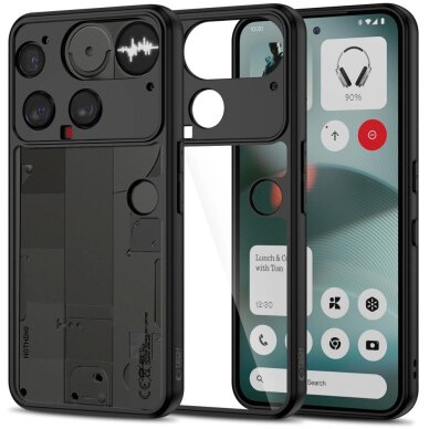 Nothing Phone 3 Tech-Protect Magmat dėklas – juodas Nothing Phone 3 Tech-Protect Magmat dėklas – juodas
