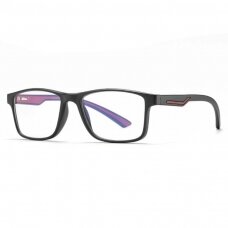 [Užsakomoji prekė] Kompiuteriniai akiniai - Techsuit Reflex TR90 (F2388) - Juodas / Raudonas