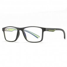 [Užsakomoji prekė] Kompiuteriniai akiniai - Techsuit Reflex TR90 (F2388) - Sand Juodas / Žalias