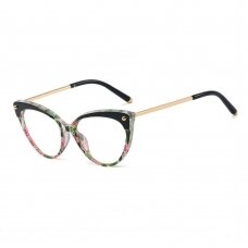 [Užsakomoji prekė] Kompiuteriniai akiniai - Techsuit Reflex TR90 (F93308) - Juodas / Flowers