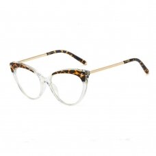 [Užsakomoji prekė] Kompiuteriniai akiniai - Techsuit Reflex TR90 (F93308) -  permatomas / Leopard