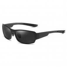 [Užsakomoji prekė] Saulės akiniai - Techsuit Polarised TR90 (MM108) - Matte Juodos spalvos / Gray