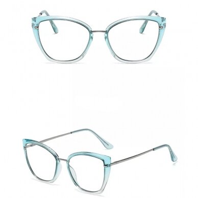 [Užsakomoji prekė] Kompiuteriniai akiniai - Techsuit Reflex Metal (WD605-N3) - Mėlynas 2