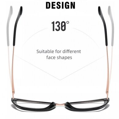[Užsakomoji prekė] Kompiuteriniai akiniai - Techsuit Reflex Metal (WD605-N3) - Mėlynas 3