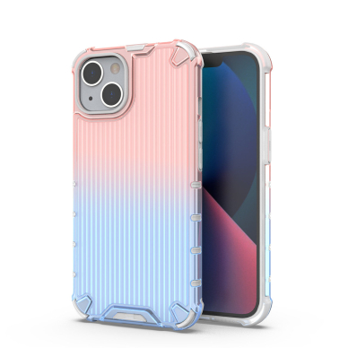 Dėklas Ombre Protect iPhone 14 Rožinis/Mėlynas Dėklas Ombre Protect iPhone 14 Rožinis/Mėlynas