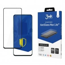 Ekrano apsauga 3mk HardGlass Max Lite OnePlus Nord CE 5G/Nord 2 5G Juodais kraštais