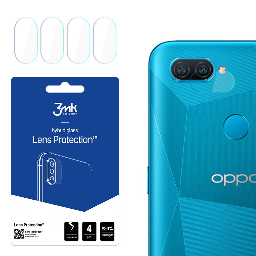 Oppo A12 - 3mk Lens Protection | deklai-telefonams.lt