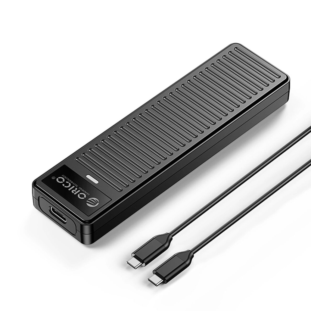 Diskų korpusas Orico DDM2-C3 M.2 NVME USB-C 3.2 10Gb/s – pilkas Diskų korpusas Orico DDM2-C3 M.2 NVME USB-C 3.2 10Gb/s – pilkas