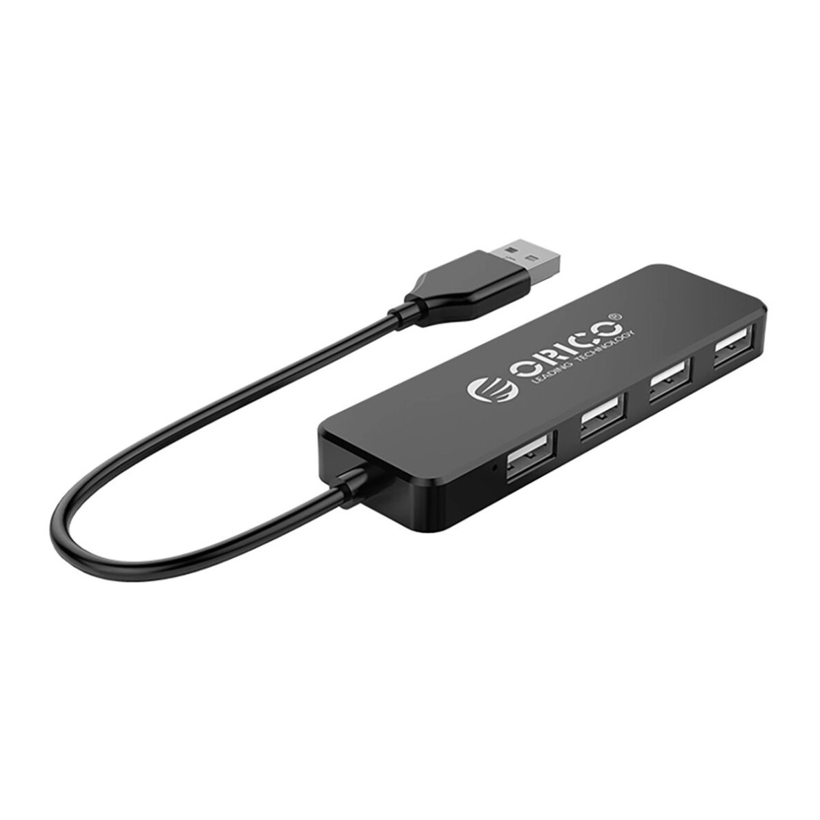 USB šakotuvas Orico FL01 Docking Station 4x USB-A 2.0 – juodas 1