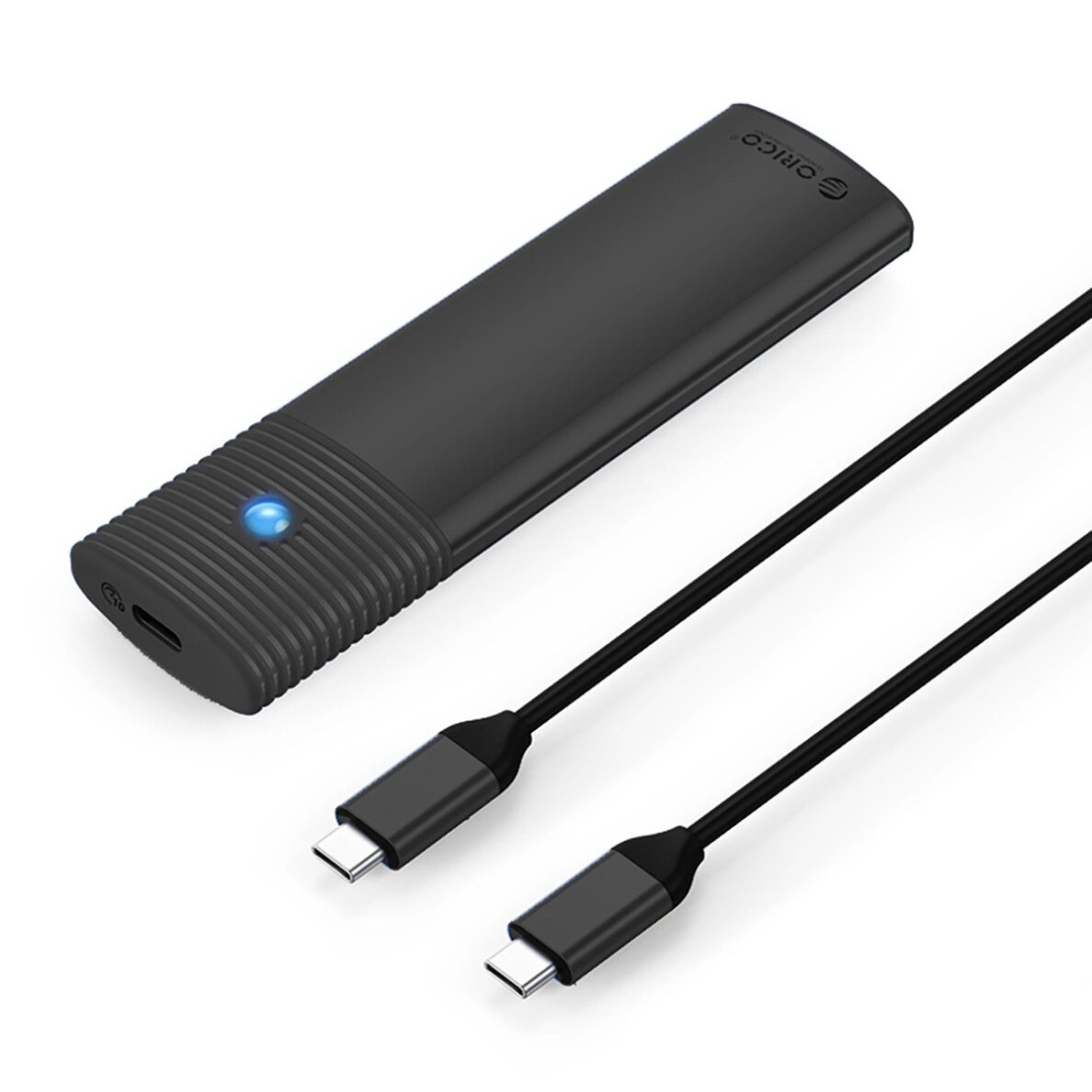 Diskų korpusas Orico PWM2-G2 M.2 NVME USB-C 10Gb/s – juodas