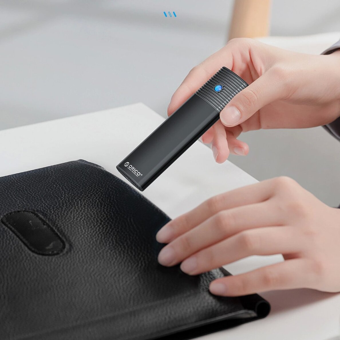 Diskų korpusas Orico PWM2-G2 M.2 NVME USB-C 10Gb/s – juodas 2