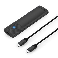 Diskų korpusas Orico PWM2-G2 M.2 NVME USB-C 10Gb/s – juodas Diskų korpusas Orico PWM2-G2 M.2 NVME USB-C 10Gb/s – juodas